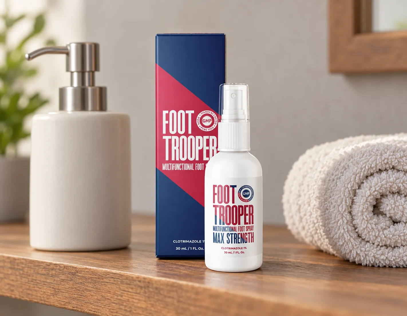 Foot Trooper-fungus remedy — le produit au quotidien