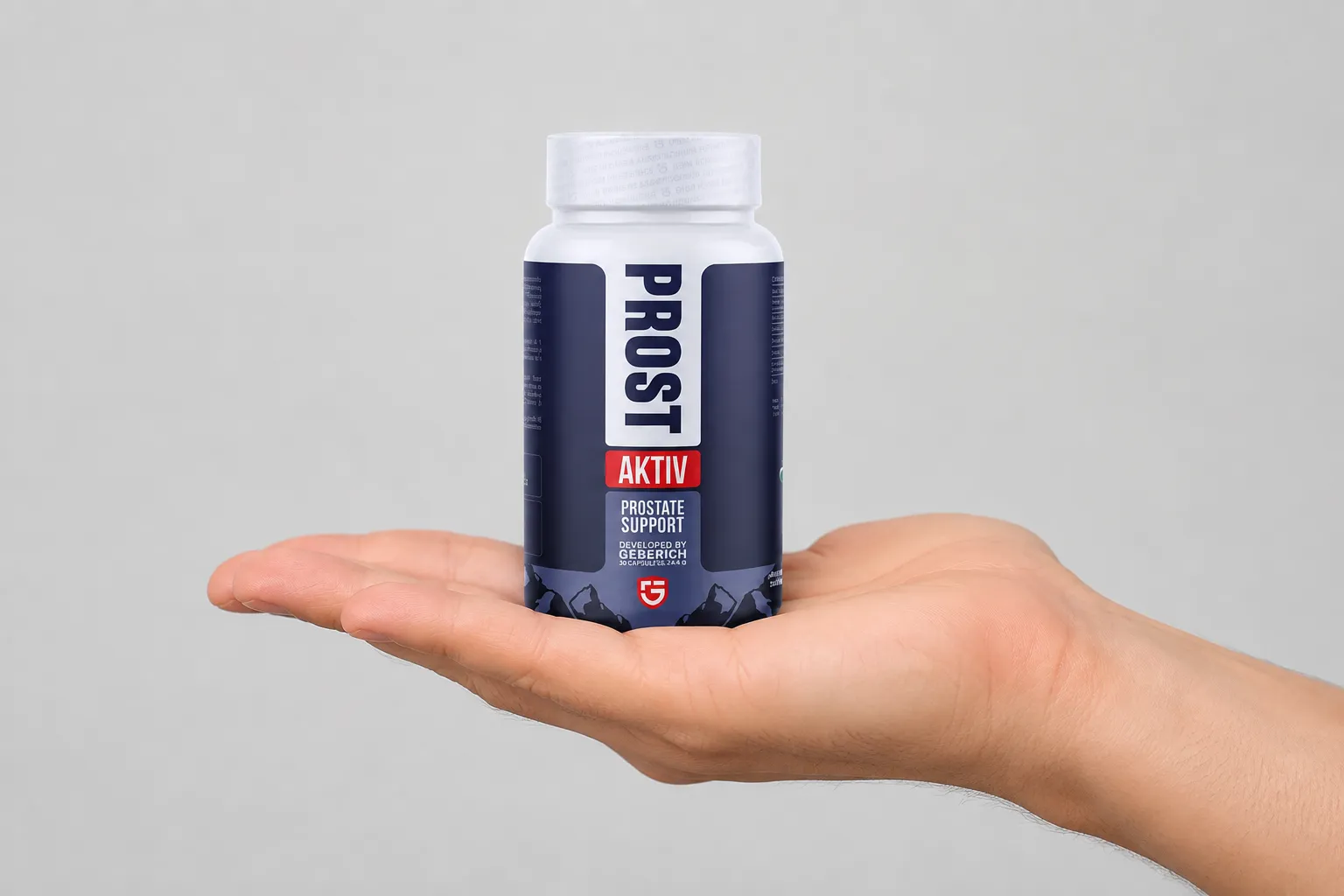 ProstAktiv — le produit en main