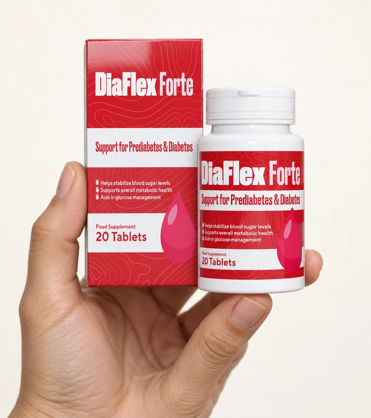 DiaFlex Forte — le produit en main