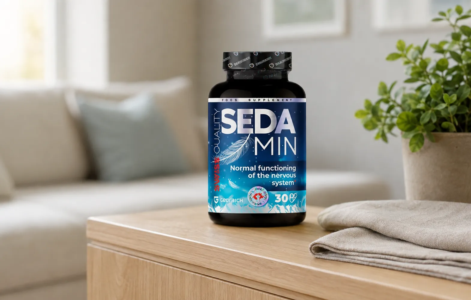 Sedamin — le produit au quotidien