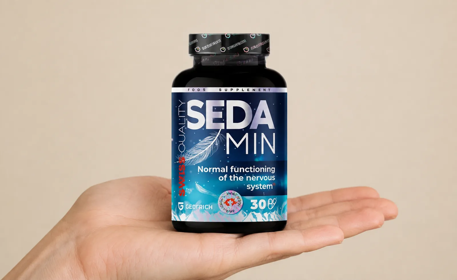 Sedamin — le produit en main