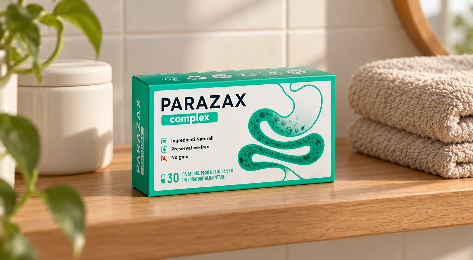 Parazax Complex — le produit au quotidien