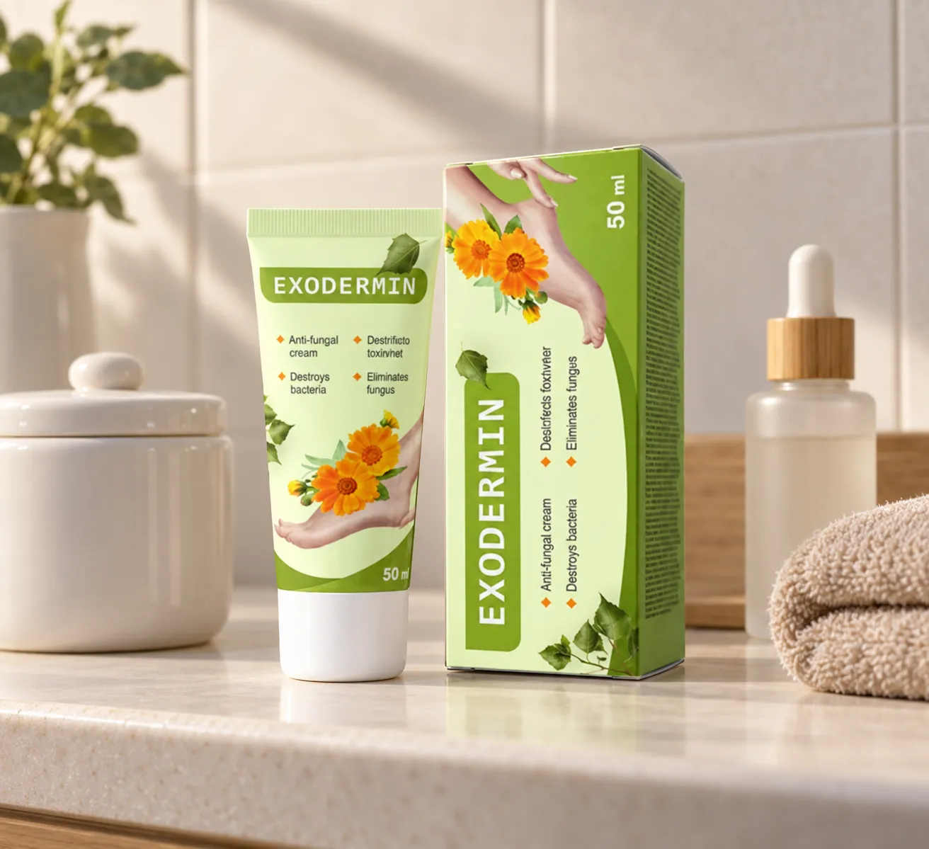 Exodermin — le produit au quotidien