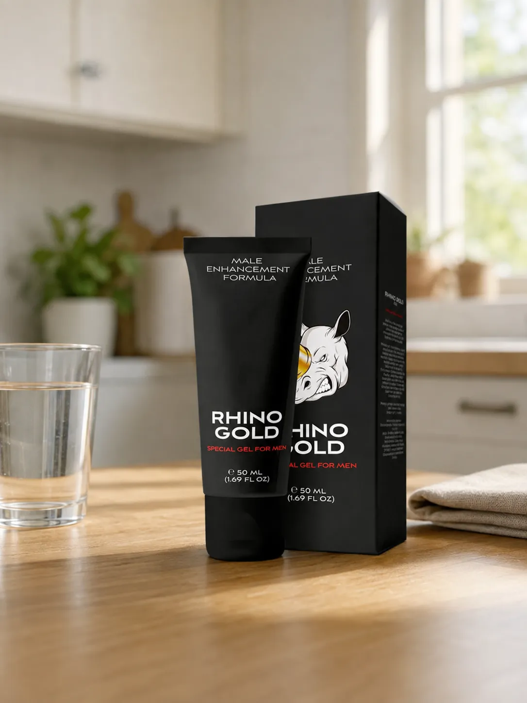 Rhino Gold Gel — le produit au quotidien