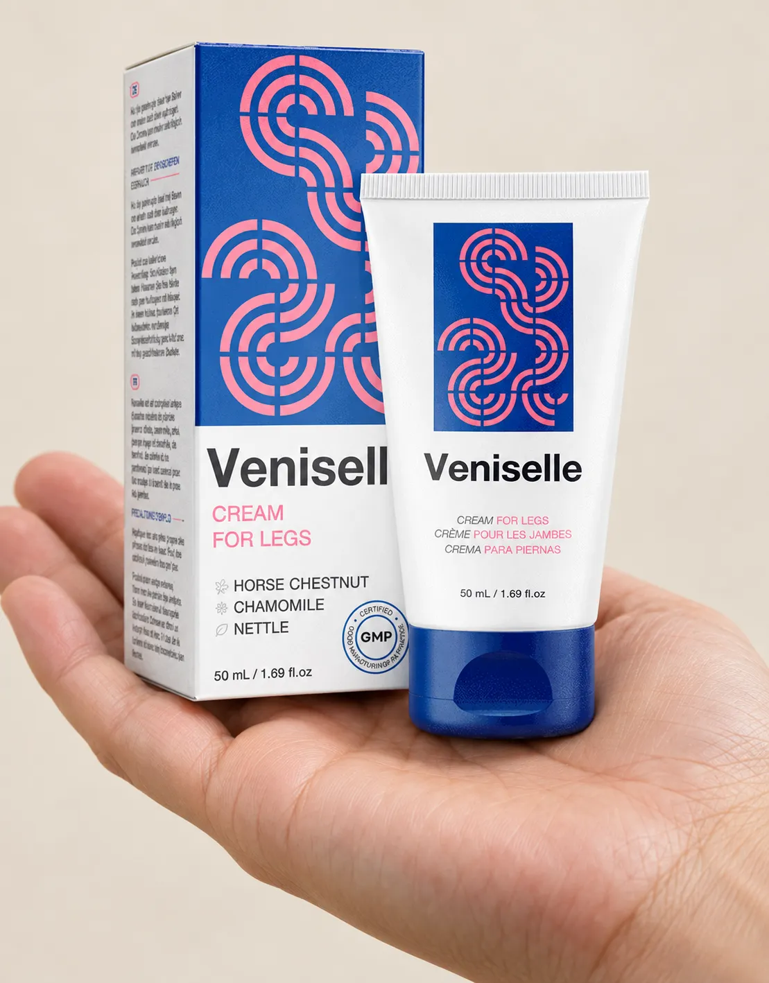 Veniselle — le produit en main