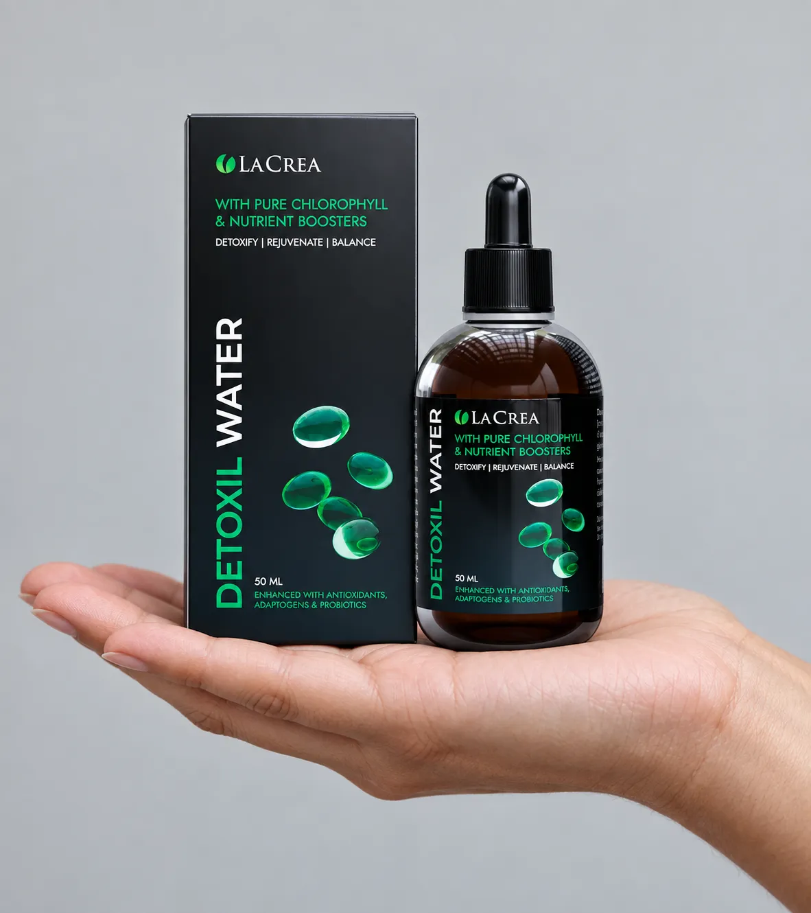 Detoxil Water Parasites — le produit en main