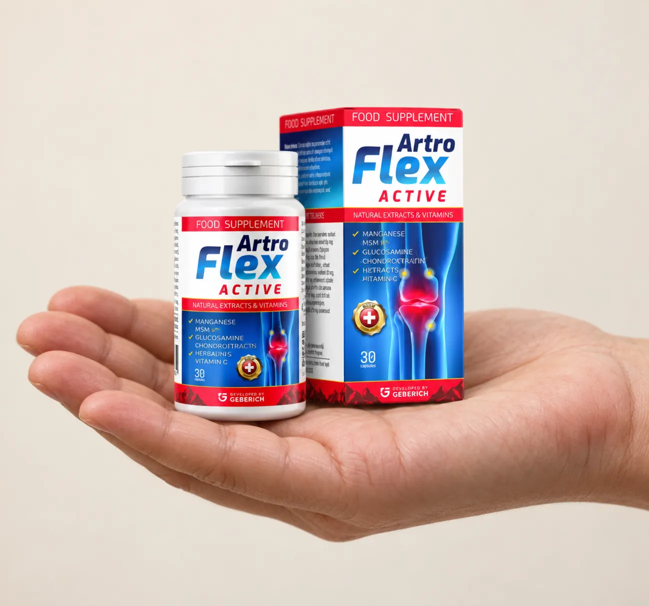 Artroflex Active — le produit en main