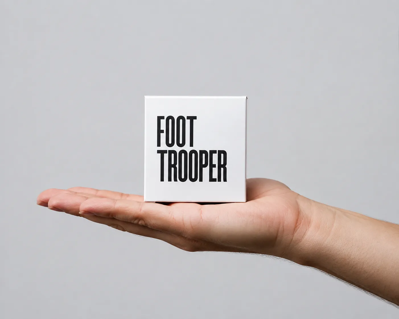 Foot Trooper — le produit en main