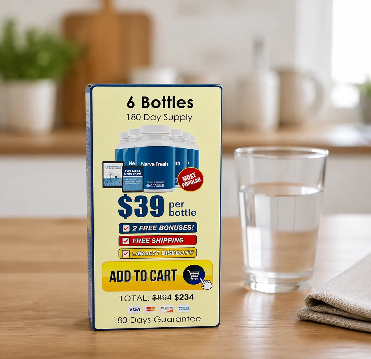 Nerve Fresh — le produit au quotidien