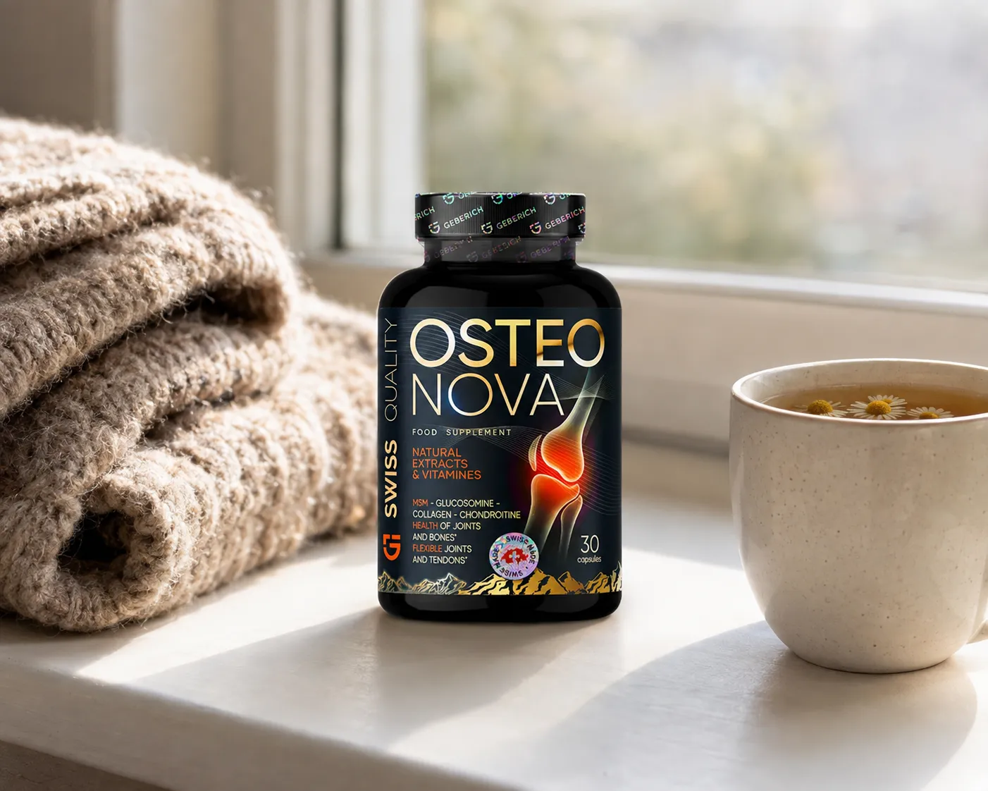 OsteoNova — le produit au quotidien