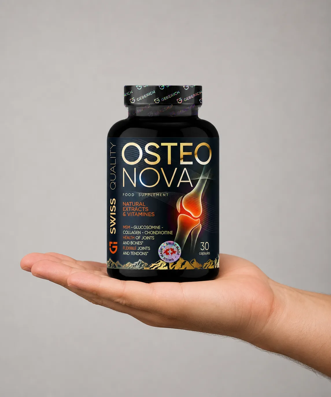 OsteoNova — le produit en main