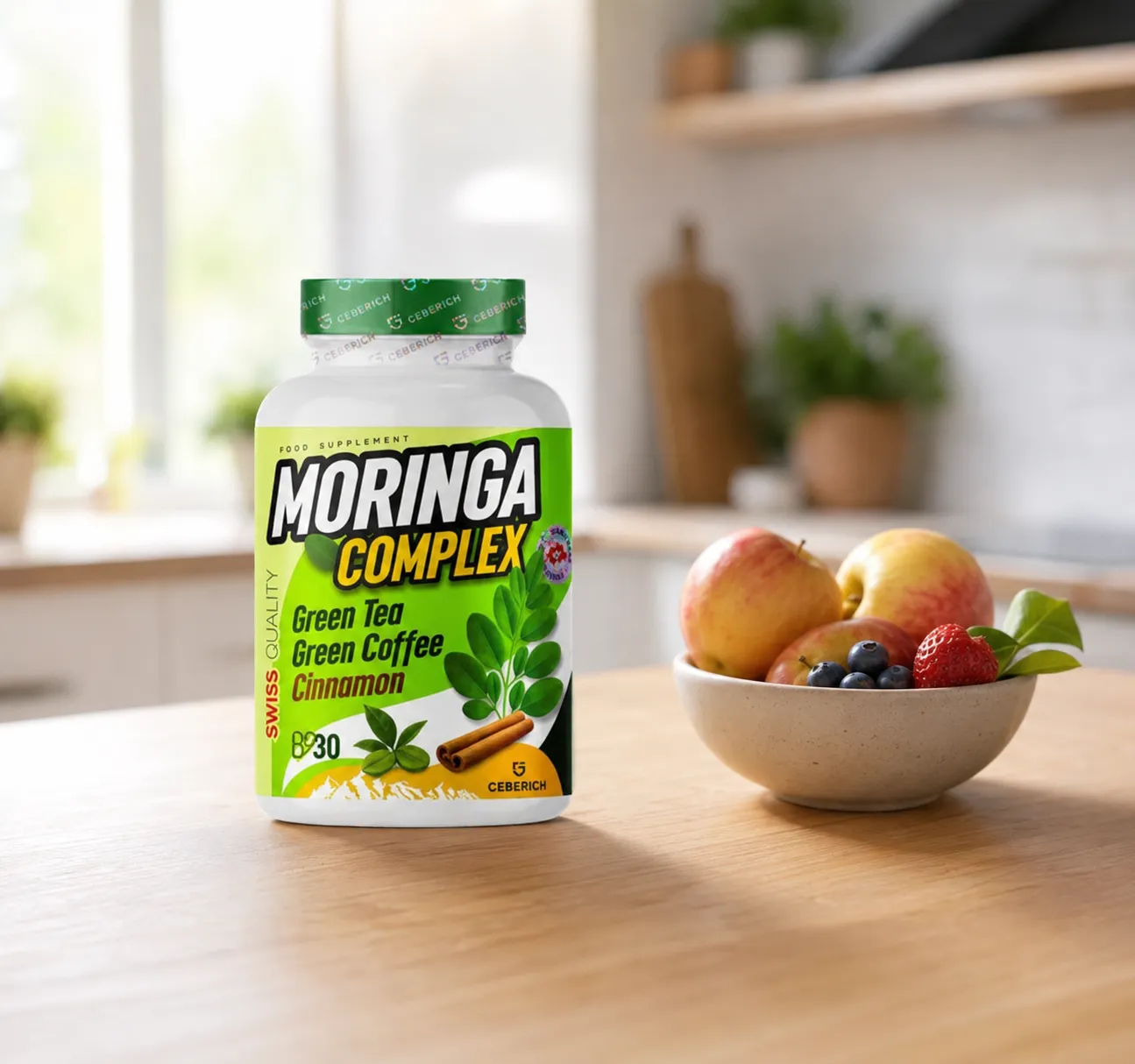 Moringa Complex — le produit au quotidien