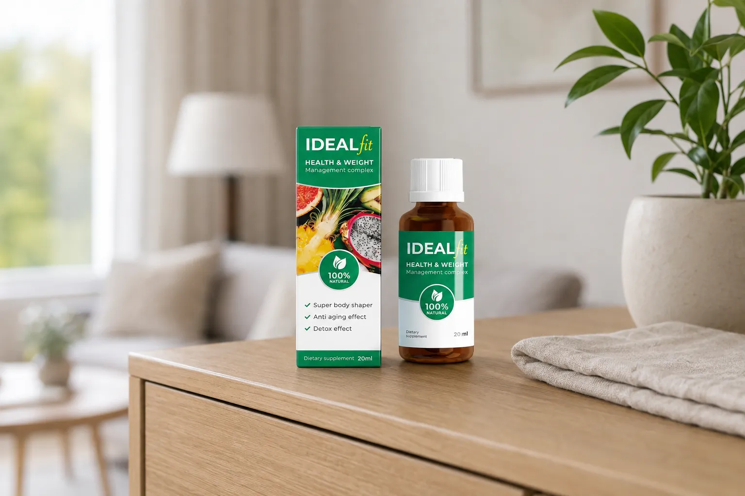 IdealFit — le produit au quotidien