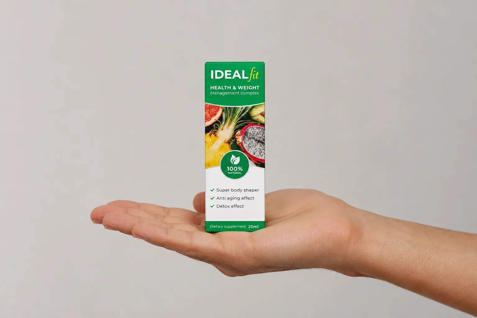 IdealFit — le produit en main
