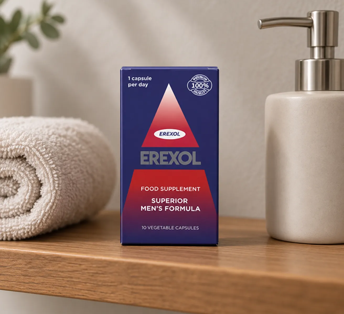 Erexol — le produit au quotidien