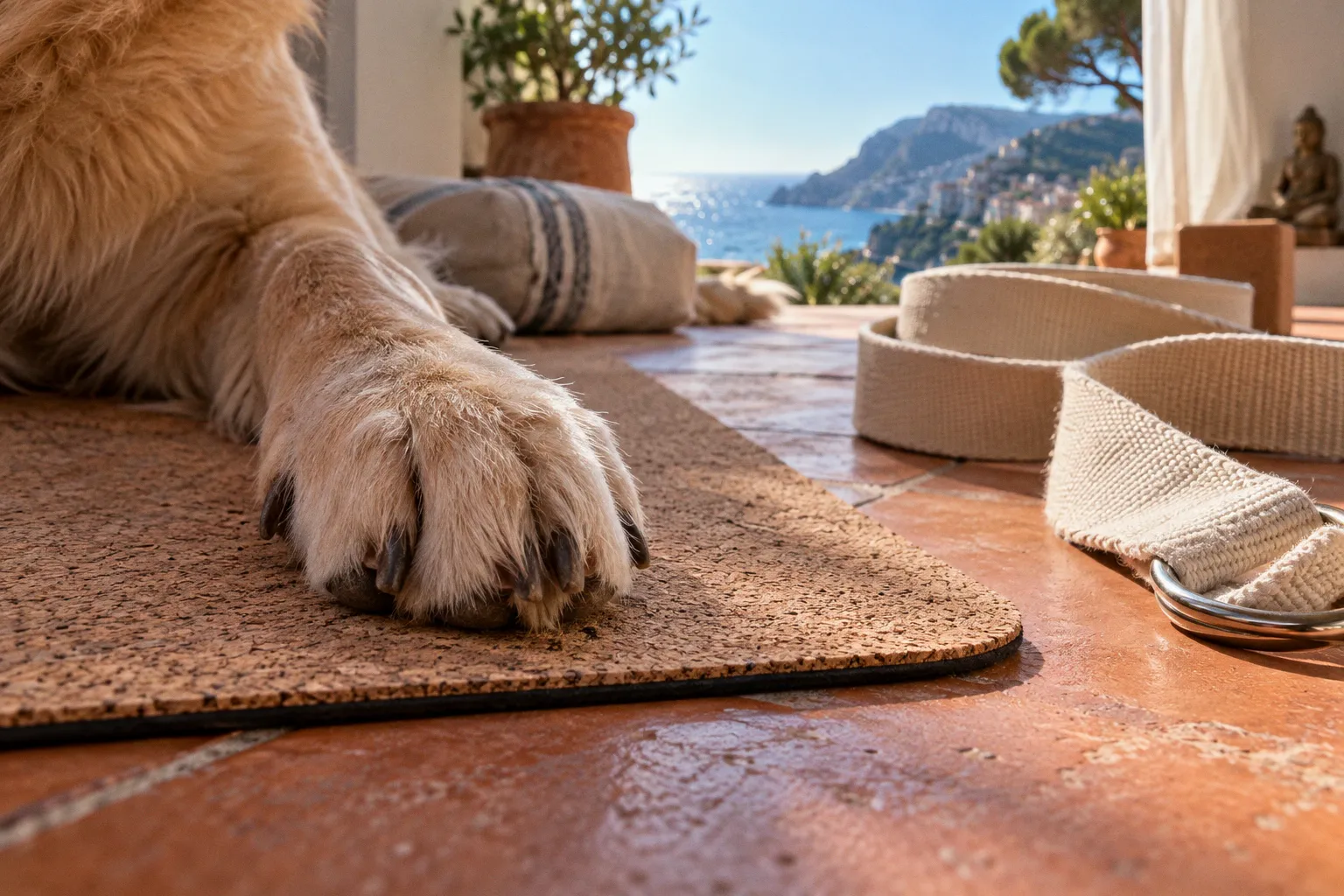 Retraite de yoga avec son chien : leçons d'une expérience partagée