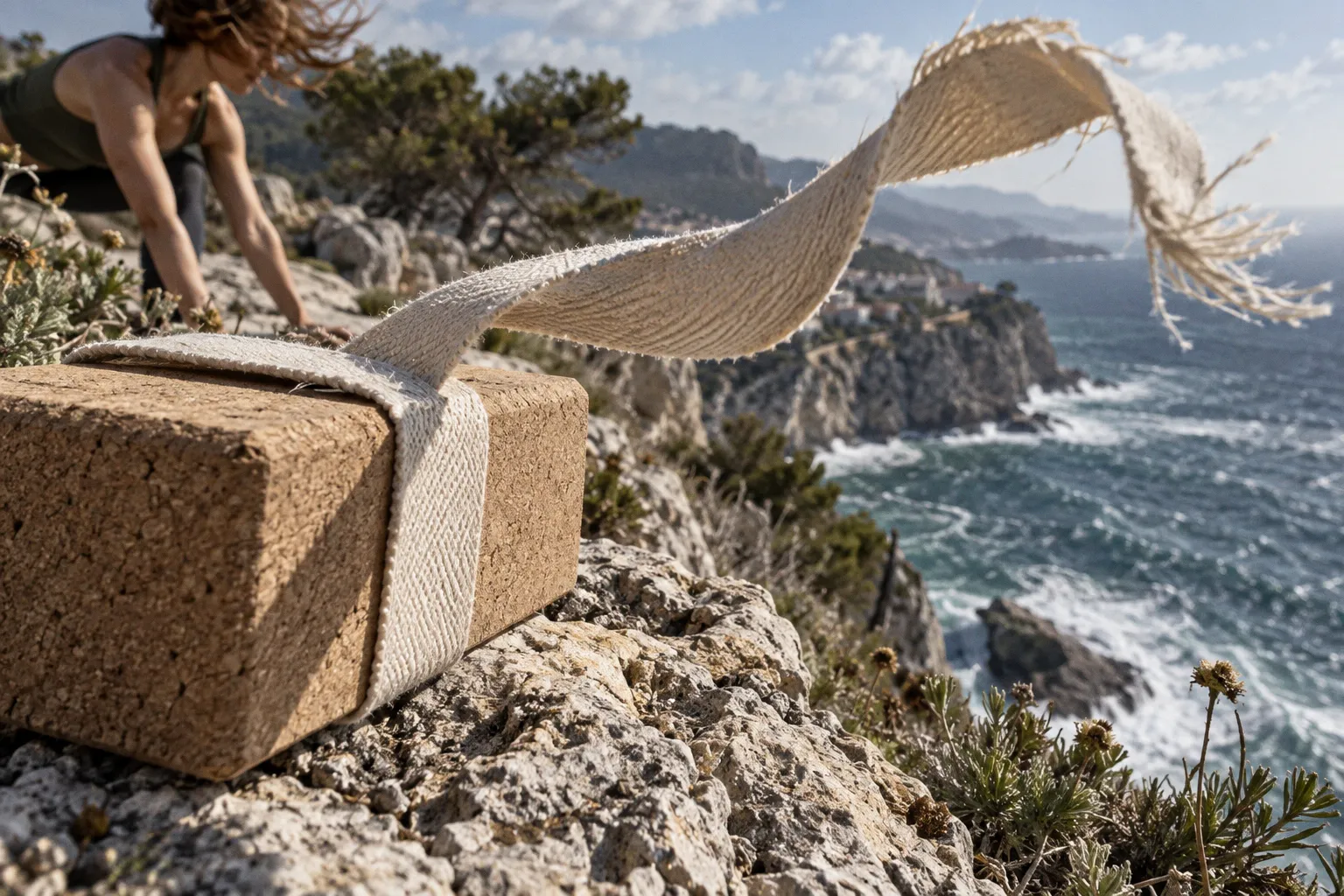 Yoga en bord de mer : quand le vent gâche votre séance
