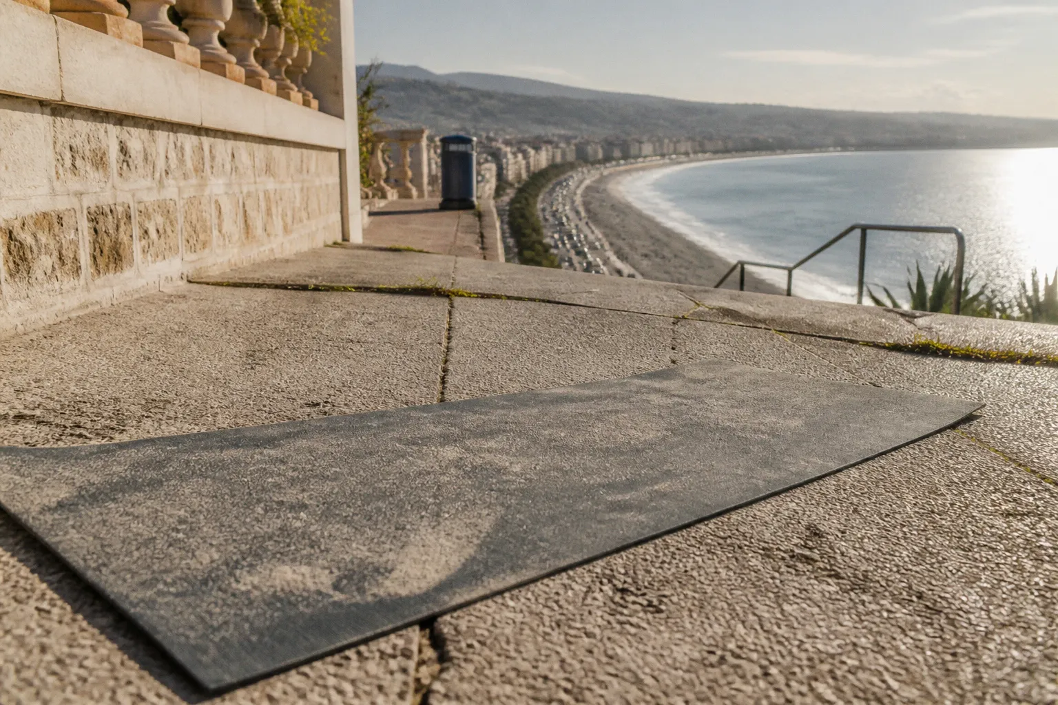 Yoga en plein air en ville : respirer la pollution ?